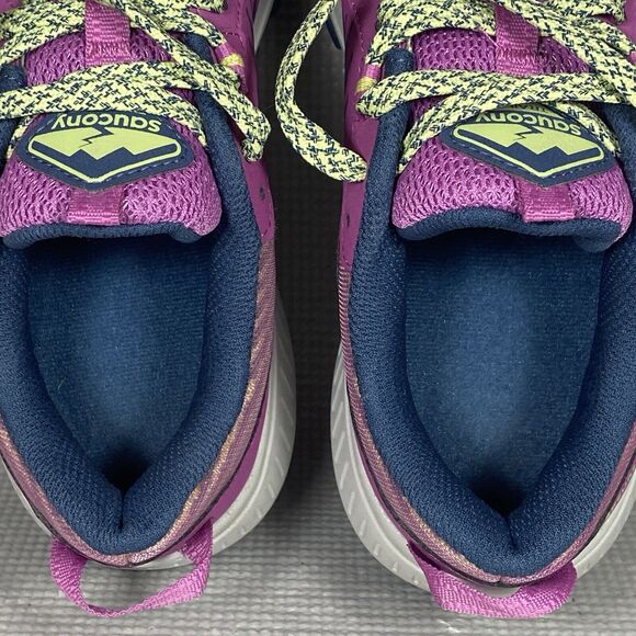 Saucony Excursion TR15 Womens Size 8.5 Purple Running Walking Casual Sneakers - Picture 10 of 11
